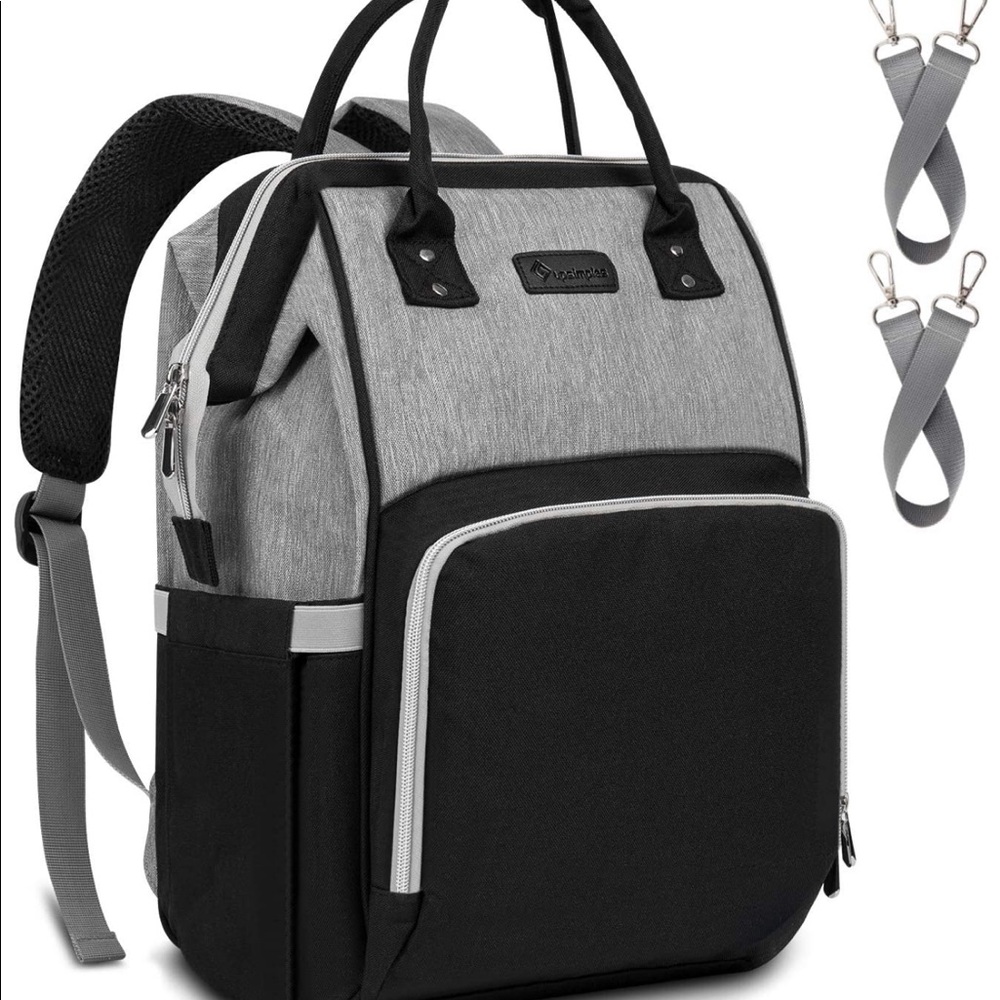 Backpack diaper bag